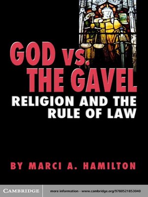 cover image of God vs. the Gavel